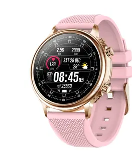Inteligentné hodinky Fitness hodinky Carneo Prime slim, zlatá 8588007861562