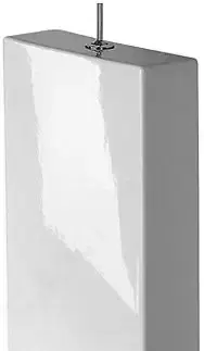 Kúpeľňa DURAVIT - Starck 1 Splachovacia nádrž, 390 mm x 125 mm, biela – nádrž, pripojenie vľavo, splachovanie 6 l 8727100005