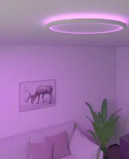 SmartHome stropné svietidlá Calex Stropné svietidlo Calex Smart Halo LED, Ø 40 cm