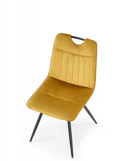 Jedálenské zostavy Jedálenská stolička K521 Halmar Horčicová