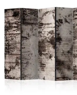 Paravány Paraván Burnt Wood Dekorhome 135x172 cm (3-dielny)