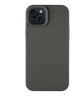 Puzdrá na mobilné telefóny Puzdro Tactical Velvet Smoothie pre Apple iPhone 15, šedé 57983116003