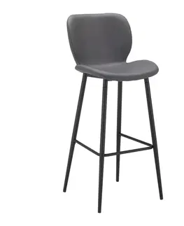 Barové stoličky Barová stolička Iery - Sivá