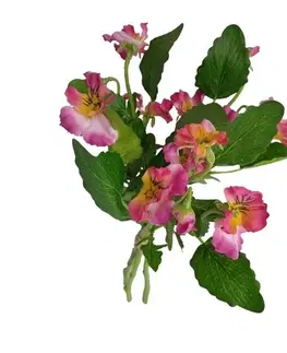 Kvety Umelý zväzok Sirôtok vínová, 37 cm