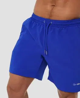 Spodné prádlo a plavky GymBeam Pánske plavecké šortky Blue  MM