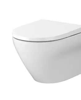 Záchody CERSANIT - WC misa LARGA OVAL Cleanon K120-003