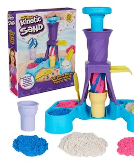 Kreatívne a výtvarné hračky SPIN MASTER - Kinetic Sand Zmrzlinárňa