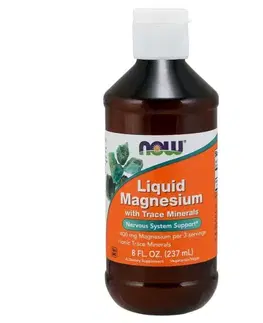 Magnézium NOW Foods Tekuté Magnézium 237 ml