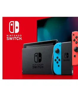 Herné konzoly Nintendo Switch, neon HAD-S-KABAA