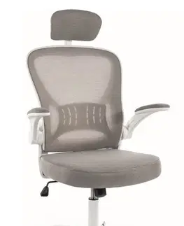 Kancelárske stoličky Štýlové kancelárske kreslo K639, sivá