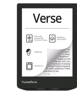 Čítačky elektronických kníh Elektronická čítačka Pocketbook 629 Verse, sivá