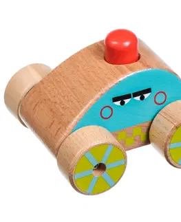 Drevené hračky LUCY & LEO - 156 Drevené pískajúce auto