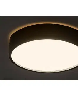 Svietidlá Rabalux 75009 stropné LED svietidlo Larcia, 18 W, čierna