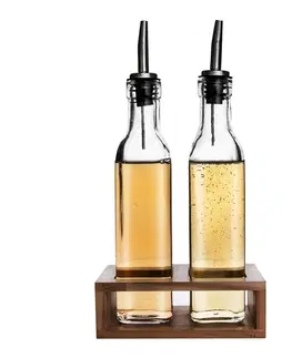 Koreničky Orion Fľaša na olej a ocot 2 ks so stojanom