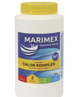 Bazénová chémia MARIMEX Aquamar Komplex 5v1 1,6 kg