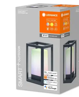 SmartHome vonkajšie dekoratívne svietidlá LEDVANCE SMART+ LEDVANCE SMART+ WiFi Outdoor Tableframe Powerbank