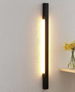 Nástenné svietidlá Arcchio Arcchio Ivano nástenné LED 91 cm, čierna