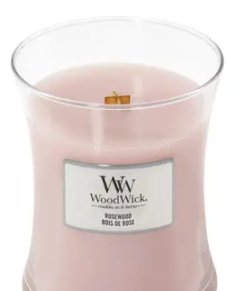 Vonné sviečky a svietniky Woodwick sviečka stredná Rosewood