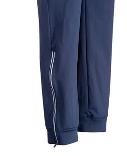 hokej Dámske tréningové nohavice na pozemný hokej FH900 námornícke modré