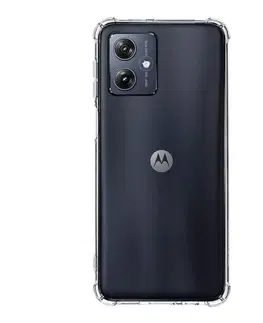 Puzdrá na mobilné telefóny Zadný kryt Tactical TPU Plyo pre Motorola G54 5GPower Edition, transparentný 57983120455