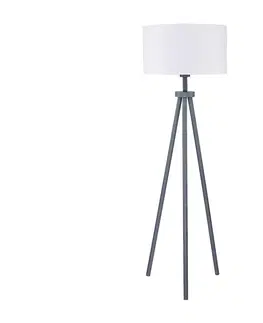 Lampy   - Stojacia lampa ECHO1 1xE27/40W/230V biela 