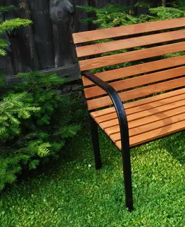 Záhradné lavice lavice ŽELEZNÁ KOSTRA ROJAPLAST