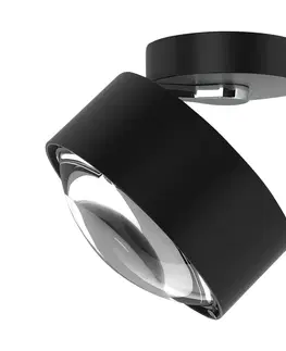 Bodové svetlá Top Light Reflektor Puk Maxx Move LED, číra šošovka, matná čierna