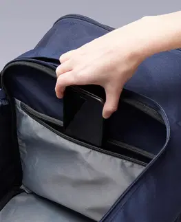 batohy Športová taška Essential 75 l modrá