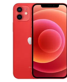 Mobilné telefóny iPhone 12, 64GB, červená