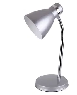 Stolové lampy Rabalux 4206 Patric stolná lampa, strieborná