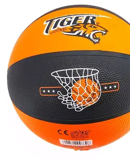 Hračky - Lopty a loptové hry STAR TOYS - Basketbalová lopta Tiger Star size7
