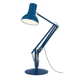 Stojacie lampy Anglepoise Anglepoise Type 75 Giant stojaca lampa modrá