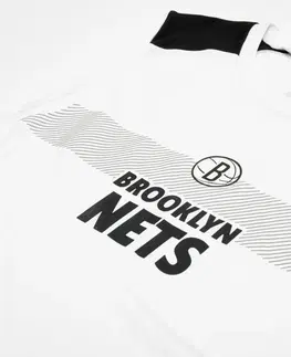tričká Pánske spodné tielko na basketbal UT500 NBA Nets biele