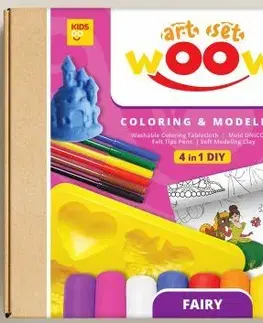 Kreatívne a výtvarné hračky FAR FAR LAND - Woow kreatívny set 4in1 Rozprávkový
