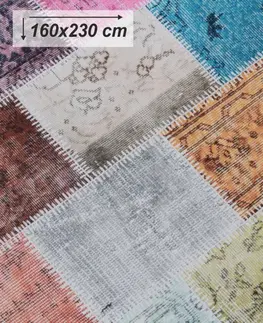 Koberce a koberčeky KONDELA Adriel koberec 160x230 cm kombinácia farieb