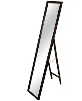 Zrkadlá KONDELA Malkia Typ 4 stojace zrkadlo hnedá