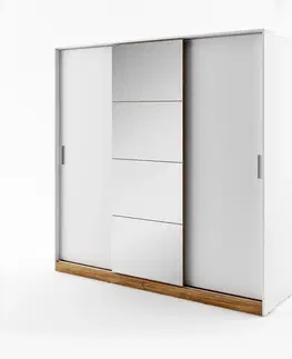 Šatníkové skrine DEREK šatníková skriňa s posuvnými dverami DT-01