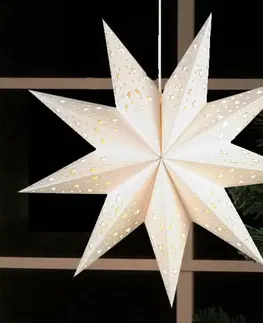 Vianočné svetelné hviezdy Markslöjd Hviezda Solvalla 45 cm