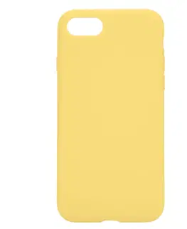 Puzdrá na mobilné telefóny Zadný kryt Tactical Velvet Smoothie pre Apple iPhone 78SE2020SE2022, žltá 2452490