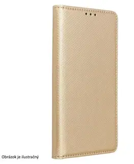 Puzdrá na mobilné telefóny Puzdro Smart Case Book pre Xiaomi Redmi Note 12 Pro 5G, zlaté TEL205422