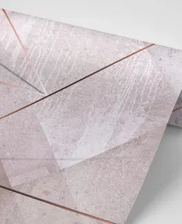 Vzorované tapety Tapeta trojuholníková perspektíva