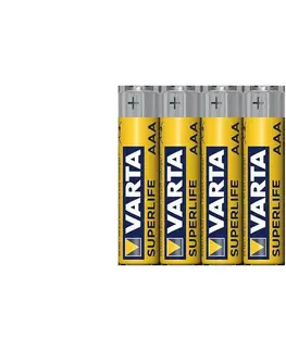 Predlžovacie káble VARTA Varta 2003101304 - 4 ks Zinkouhlíková batéria SUPERLIFE AAA 1,5V 