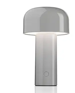 Stolové lampy FLOS FLOS Bellhop stolová LED lampa, sivá