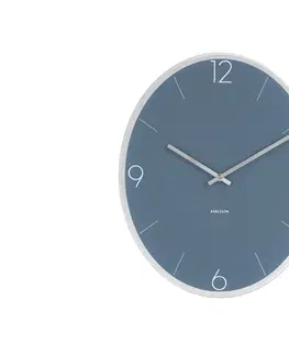 Hodiny Dizajnové nástenné hodiny 5650BL Karlsson 39cm
