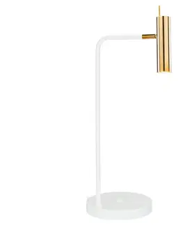 Lampy -  8907 - Stolná lampa AMOS 1xGU10/15W/230V biela 
