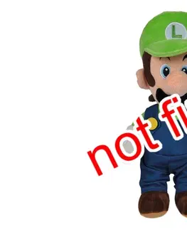 Plyšové hračky SIMBA - Plyšová Figúrka Super Mario Luigi, 30 Cm