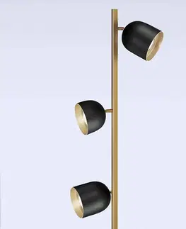 Stojacie lampy Marchetti LED stojacia lampa Dome čierna