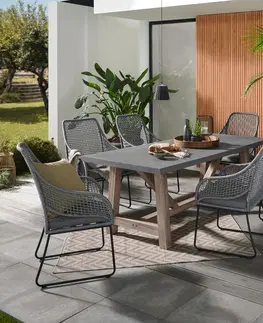 Outdoor Tables Záhradný stôl s betónovou stolovou doskou