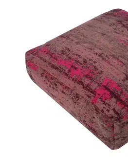 Dekorácie LuxD Dizajnový podlahový vankúš Rowan 70 cm červeno-ružový