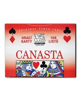Hračky spoločenské hry - hracie karty a kasíno HRACÍ KARTY - Rummy Canasta